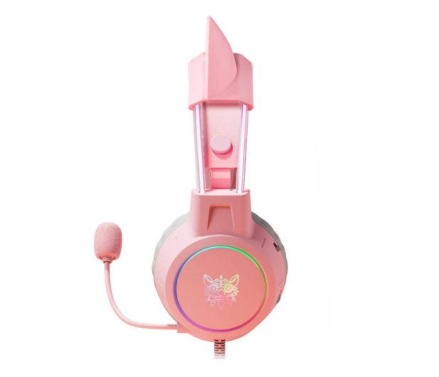 Onikuma X15 PRO Różowe - kocie uszy - 1236702 - zdjęcie 4
